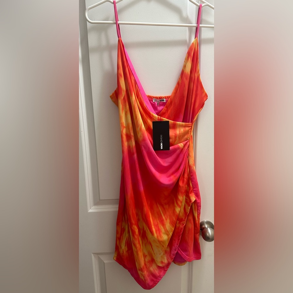Hot in Miami  Tie Dye Dress